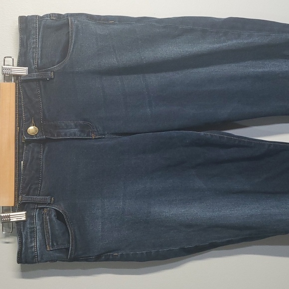 Kut from the Kloth Chrissy Flare jeans women's size 14 Blue Midrise Bootcut XL - Picture 4 of 16